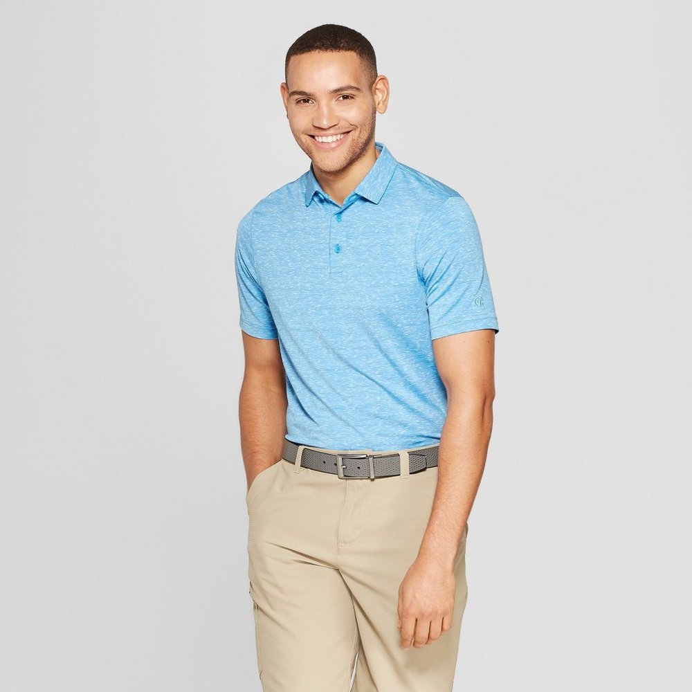NEW! C9 Champion Active Wear Blue Golf Polo Shirt